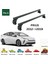 Toyota Prius 2012-2019 Oluksuz Üst Tavan Portbagaj Taşıyıcı Ara Atkısı Toros Serisi Pro 4 Siyah 2