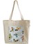 SnowBear Kelebek Desenli Bez Omuz Çantası – Günlük Kullanıma Uygun, Hafif ve Şık Tote Bag 1