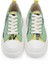 Kadın Vegan Yeşil Kalın Taban Sneakers - The Band Tasarım 2