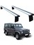 Land Rover Defender 110 1993-2020 Yagmur Oluklu Üst Tavan Taşıyıcı Ara Atkısı Paw Gri 1