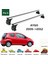 Toyota Aygo 2005-2012 Oluksuz Üst Tavan Portbagaj Taşıyıcı Ara Atkısı Toros Serisi Pro 4 Gri 2