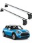 Mini Cooper F55 2014-2022 Oluksuz Üst Tavan Portbagaj Taşıyıcı Ara Atkısı Toros Serisi Pro 4 Gri 1