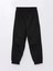Lcw Kids Siyah Rahat Kalıp Beli Lastikli Erkek Çocuk Jogger Pantolon 1