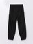 Lcw Kids Siyah Rahat Kalıp Beli Lastikli Erkek Çocuk Jogger Pantolon 3