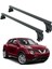 Nissan Juke F15 2011-2019 Oluksuz Üst Tavan Portbagaj Taşıyıcı Ara Atkısı Toros Serisi Pro 4 Siyah 1