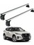 Nissan Rogue T33 2021-2025 Oluksuz Üst Tavan Portbagaj Taşıyıcı Ara Atkısı Toros Serisi Pro 4 Normal Roof Pro 4 Gri 1