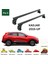 Renault Kadjar 2015-2025 Oluksuz Üst Tavan Portbagaj Taşıyıcı Ara Atkısı Toros Serisi Pro 4 Siyah 2