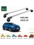 Renault Kadjar 2015-2025 Portbagaj Taşıyıcı Ara Atkisi - Ara Çubuk Paw Pro 2 Gri 2