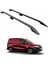 Renault Kangoo Kısa Şase 2021-2025 Araç Üstü Alüminyum Tavan Yan Rayları Plus Serisi - Siyah 1