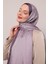 Lila Halka Desen Monogram Şal 1