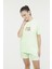 Wl Wındy 11Md1153 4Fx Neon Yeşil Kadın Kısa Kol T-Shirt 6