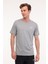 Monac Tee Gri Erkek Kısa Kol T-Shirt 2
