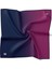 Mor Geçişli Twill İpek Eşarp 1