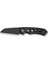 Pragma Prime Thumb Stud & Button Lock Knife All Black Aluminum Handle Çakı 1
