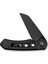 Pragma Prime Thumb Stud & Button Lock Knife All Black Aluminum Handle Çakı 4