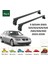 Bmw 5 Sedan E60 2003-2009 Oluksuz Üst Tavan Portbagaj Taşıyıcı Ara Atkısı Toros Serisi Pro 4 Siyah 2