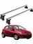 Mazda 2 Series 2007-2015 Tavan Taşıyıcı Ara Barlar – Vidalı Montaj, Toros Fix Pro, Gri 1