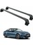Bmw 4 Series Coupe G22 (2021-2025) – Roof Rack Cross Bars (Fix Point, Aluminum, Siyah) 1