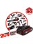 KAD22 20VOLT 6.0AH Kross Pack Li-Ion Çift Akü ve Akü Şarj Cihazı 5