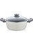 Soft Seramik Grey Tencere 22 cm 1