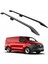 Ford Transit Custom Uzun Şase 2023-2026 Araç Üstü Alüminyum Tavan Yan Rayları Plus Serisi - Siyah 1