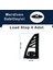 Ford Transit Connect 2002-2013 Roof Rack Carrier Cross Bars Aluminum, 2 Adet 3