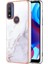 Motorola Moto G Güç 2022 Ince Tpu Yumuşak Tampon Mermer Desen (Yurt Dışından) 1