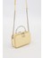 Sarı Metal Askı Detay Omuz Çantası 2