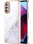 Motorola Moto G Stylus 2022 4g Koruma Için Kılıf Ince Tpu Mermer Desen (Yurt Dışından) 1
