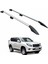 Land Cruiser Prado J120 2002-2009 Araç Üstü Alüminyum Tavan Yan Rayları Plus - Gri 1