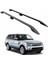 Land Rover Range Rover Vogue 2002-2012 L322 Araç Üstü Alüminyum Tavan Yan Rayları Plus Serisi - Siyah 1