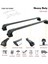 Renault Clio 2005-2012 Roof Rack System, Aluminium Cross Bar, Metal Bracket, Fix Point, Siyah 3