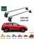 Renault Kadjar 2015-2025 Oluksuz Üst Tavan Portbagaj Taşıyıcı Ara Atkısı Toros Serisi Pro 4 Gri 2