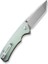 Button Lock Brazen Flipper & Thumb Stud Knife Naturel G10 Handle Çakı 3