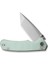 Button Lock Brazen Flipper & Thumb Stud Knife Naturel G10 Handle Çakı 4