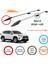 Toyota Rav 4 2013-2019 Araç Üstü Alüminyum Tavan Yan Rayları Plus Serisi - Gri 2