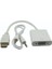 BM-001 HDMI - VGA Çevirivi (Ses' Li) - Beyaz 1