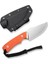 Gander Fixed Blade Knife Orange G10 Handle Bıçak 3
