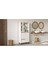 Bohem Banyo Dolabı Çok Amaçlı Dolap 3 Kapaklı Metal Ayaklı Beyaz BOH9C-W 3
