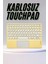 Profesyonel Wifi Q Klavye Bluetooth Klavye Touchpad 10.8 Inç 2