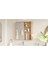 Marble Aynalı Lavabo Üstü Banyo Dolabı Raflı Kapaklı 60CM Sepet Mar1-S 3