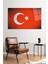 Eskitme Türk Bayrağı Cam Tablo, Modern Ev ve Ofis Dekoru, Hediyelik Duvar Dekorasyonu, Kırılmaz Cam 2