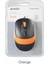 FM10 USB 1600DPI Siyah - Turuncu Mouse 1
