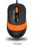 FM10 USB 1600DPI Siyah - Turuncu Mouse 2