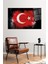 Türk Bayrağı Cam Tablo, Modern Ev ve Ofis Dekoru, Hediyelik Duvar Dekorasyonu, Kırılmaz Cam 2