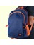 Moods Up Happy Su Geçirmez Kumaşlı 15.6 inç Laptop Uyumlu Okul Sırt Çantası Lacivert 6