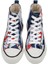 Kadın Vegan Lacivert High Sneakers - Swan And Raven Tasarım 2