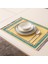 Safran Luxe, Duck Keten 6'lı Amerikan Servis, Supla, Kaymaz 40X50CM 2