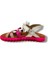 Bagcı 3046-20 Çapraz Cırtlı Kız Çocuk Sandalet Pembe Beyaz 26-30 3