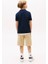 Erkek Çocuk Göğsü Armalı Polo Yaka T-Shirt - Lacivert 3